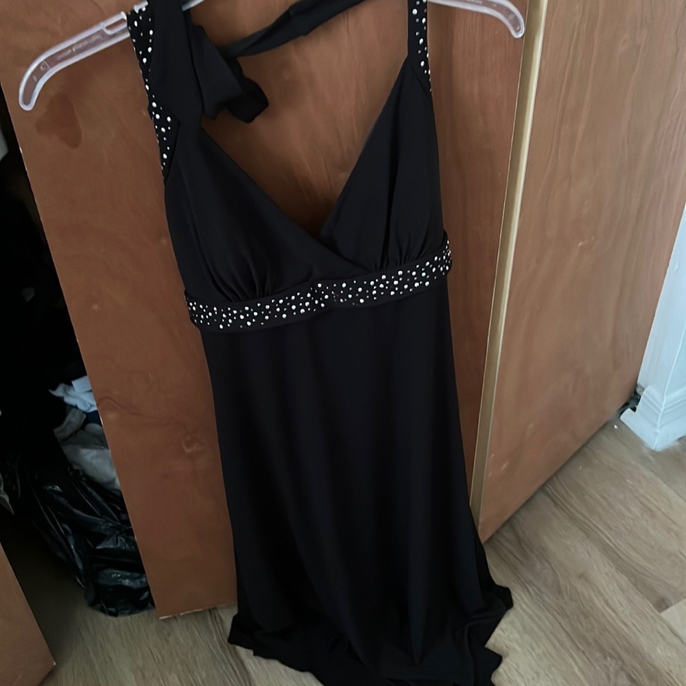 NWT Rampage Women’s evening party black dress with sequins size L